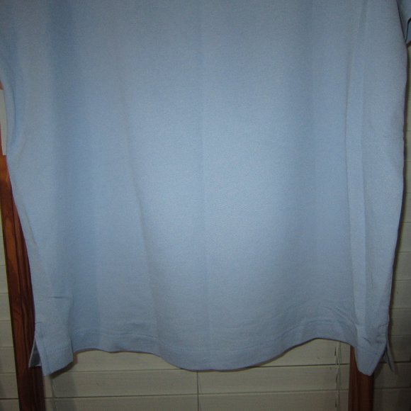 Van Heusen Polo Shirt Men's Regular Fit Stain Shield NEW Blue - Picture 6 of 6